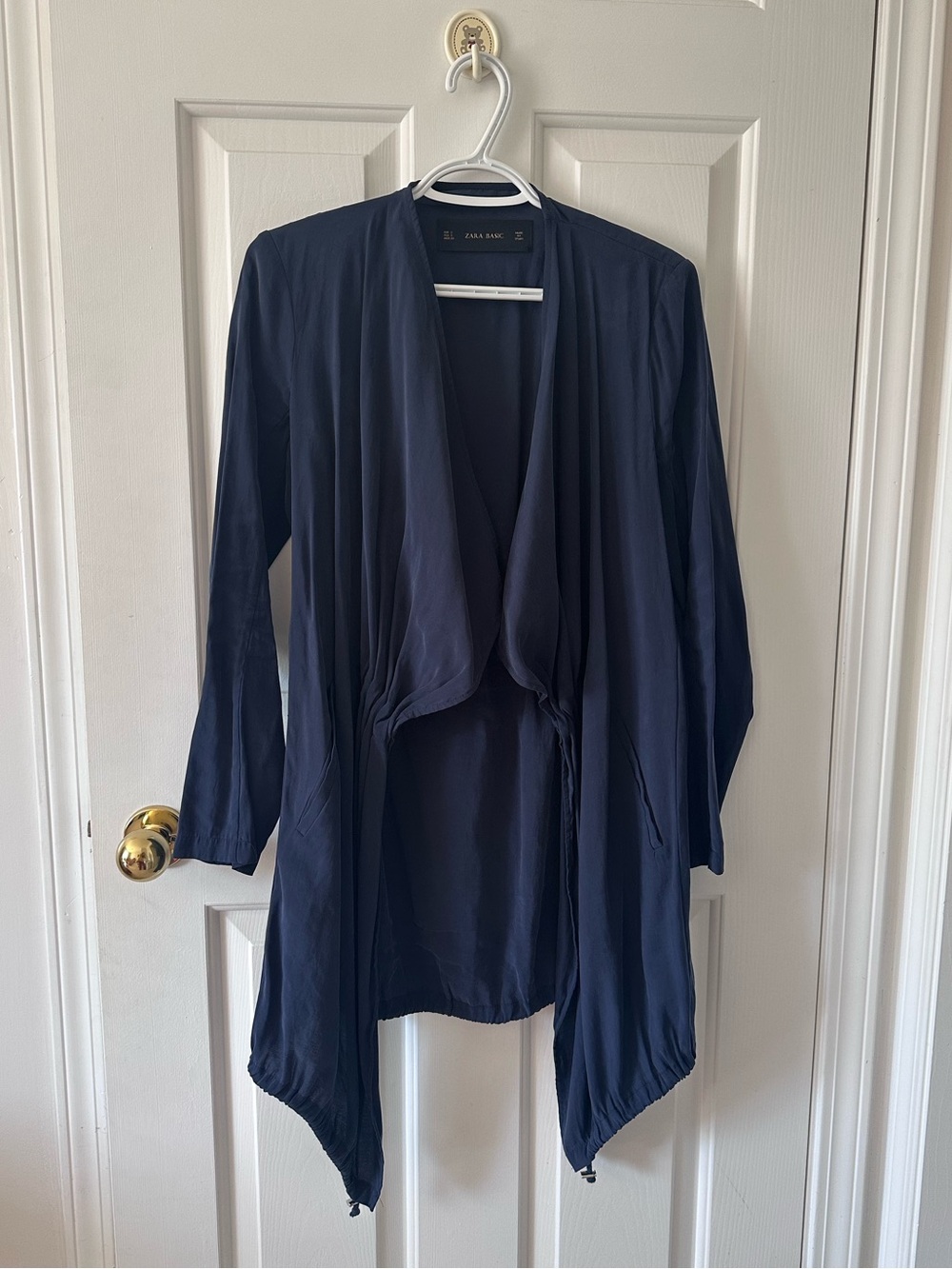 NAVY ZARA JACKET / SMALL